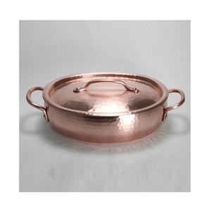 Marmite de cuisson en cuivre martelé de qualité supérieure, forme ronde, taille personnalisée, pour utilisation en vaisselle - Product Image 6