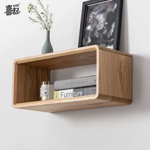 Rustic Wooden Bedside Wall Stand | Eco-Friendly Handmade | Wholesale - Product Image 1