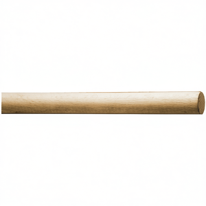 Varillas Redondas de Madera de Haya de 25 mm de Diámetro y 1 m de Largo, Suministros para Manualidades, Paquete de 25 - Product Image 2