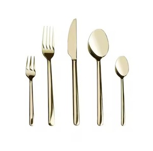 Ensemble de couverts élégant en acier inoxydable miroir avec finition élégante, design durable et moderne, très demandé - Product Image 2