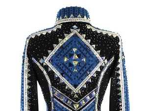 Veste équestre à fermeture à glissière élégante et élégante de qualité supérieure pour l'équitation occidentale - Product Image 4