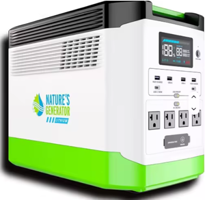 Generador Portátil EU2000i de 2000W, Nuevo, Onda Sinusoidal Pura, Batería de Iones de Litio, Panel Solar, Compresor de Aire Externo, Arrancador de Emergencia - Product Image 1