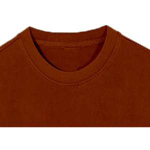 T-shirt à manches courtes col rond pour femme, style streetwear, respirant, écologique, personnalisé, en molleton uni 280g - Product Image 2