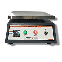 Table chauffante numérique MAYALAB pour objectifs, écran LED 10/12 pouces, plateau en acier inoxydable, 80°C, usage laboratoire, 220V, IP56, garantie 1 an, ODM