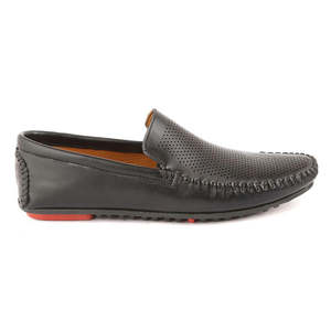 Chaussures mocassins pour homme Chase Value (0003)-Cuir artificiel noir - Product Image 3