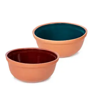 Desain baru diskon besar mangkuk kari terakota tembikar untuk giftare grosir mangkuk tembikar hitam kreatif kecil pesta bisnis 2023