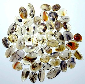 Natural Montana ágata cabujón piedra preciosa suelta para la fabricación de joyas Top India piedras preciosas Material de cuarzo - Product Image 2