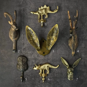 Crochets muraux en laiton - Product Image 3