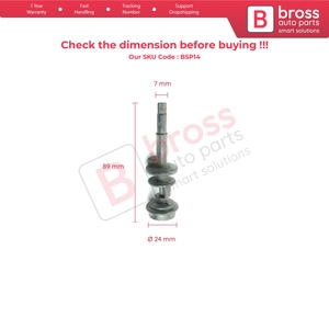 BSP14 Steering Wheel Ignition Lock Barrel Cylinder Shaft Rod For 3 Series E36 5 E34 E60 7 E32 E38 8 E31 X5 E53 32321095824 - Product Image 5