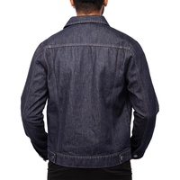 Vestes en jean vintage 100 % coton pour hommes, les plus vendues, confortables, décontractées, coupe classique, boutonnées