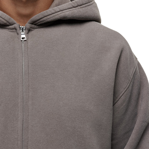 Sudadera con Capucha y Cremallera de Forro Polar Personalizada al por Mayor con Logotipo Personalizado, Ropa Casual Moderna, Ropa Deportiva Informal - Product Image 3