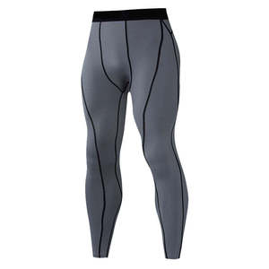 Leggings de Compresión para Hombre, Mallas Deportivas para Gimnasio, Pantalones de Entrenamiento, Pantalones de Compresión de una Sola Pierna para Correr - Product Image 3