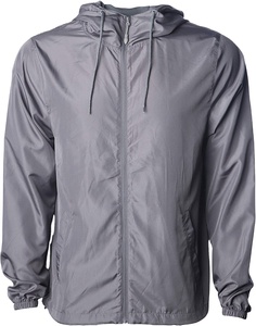 Personnalisable hommes col montant veste de pluie hommes Sport extérieur imperméable coupe-vent veste à capuche noir mode personnalisé Logo2026 - Product Image 1