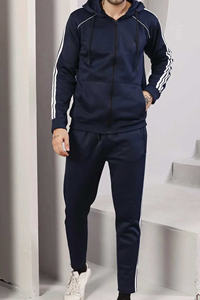 Conjuntos Deportivos de Otoño para Hombre al por Mayor, de Alta Calidad y Personalizados, Sudadera con Capucha y Pantalones de Secado Rápido, Diseños Nuevos e Informales - Product Image 6