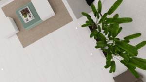 Azulejos de porcelana con apariencia de Carrara blanca de 60x120cm de Vietnam, azulejos de suelo y pared Interior modernos de alta densidad esmaltados pulidos - Product Image 3