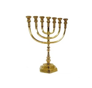 Irrompible 7 rama Menorah candelabro titular Shabat artesanía forma personalizada alto estándar hogar regalo uso hecho a mano israelí - Product Image 6