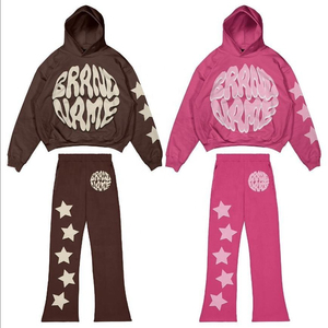 Chándales Deportivos Casuales de Invierno de Alta Calidad, Diseño de Lujo Personalizado, Tallas Grandes, Color Sólido - Product Image 4