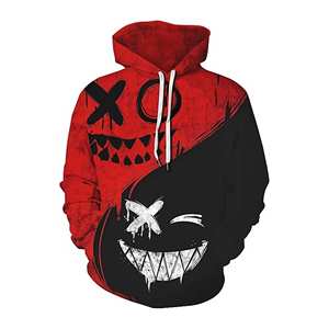 Sweat-shirt à capuche surdimensionné imprimé streetwear unisexe en molleton épais pour l'hiver, service OEM disponible - Product Image 1