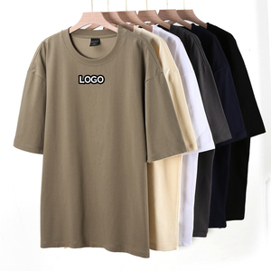 เสื้อยืดคอกลมผ้าคอตตอนถักทางการสำหรับผู้ชายปรับแต่งได้ตาม100% - Product Image 3