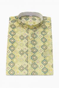 Ropa étnica tradicional Kurta de diseñador amarillo vibrante para hombres para bodas y festivales, perfecta para bodas, ceremonia Haldi en 2025 - Product Image 2