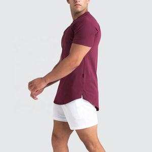 Qualité de première classe en coton de logo personnalisé de grande taille pour hommes impression de t-shirts personnalisés pour hommes impression de t-shirts surdimensionnés unis - Product Image 5