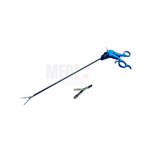 Pince à pince fenêtrée 20mm longueur de mâchoire 5mm diamètre 33cm longueur Instruments bariatriques laparoscopiques en acier inoxydable - Product Image 6