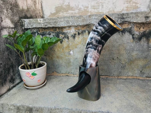 ฮอร์นดื่มควายไวกิ้งทำด้วยมือปี100% - Product Image 6