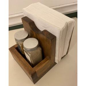 Wooden <b>Caddy</b> with Attractive Design Perfect for Storing Party Supplies or Organizing Napkins and Cutlery for Events - Product Image 3