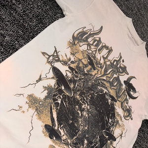 Camisas de diseñador de gama alta para hombre, Camiseta deportiva informal de moda con estampado suelto, nuevo estilo, marca de moda - Product Image 4