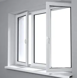 Yüksek kaliteli PVC pencere UPVC profil: içe pencere pervazı 60mm-fabrika özelleştirilmiş