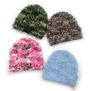 Gorro de Mohair de Invierno Personalizado al por Mayor de Alta Calidad 2026, Gorros de Punto Cálidos y Cómodos Unisex - Product Image 1
