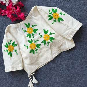 Blousewala khadi cotton Wholesale Blouse manufacturers in india - Product Image 2