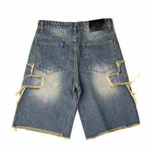 Meilleur article Short en jean pour hommes Vente en gros Design personnalisé Respirant Bonne qualité Summer Street Wear - Product Image 1