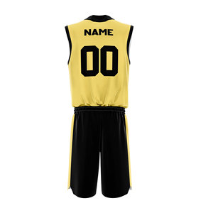 Ensemble d'uniformes de basketball de haute qualité avec logo personnalisé, impression par sublimation, maillot et short, vêtements de sport grande taille, vente en gros - Product Image 2