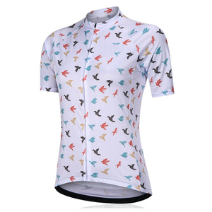Camiseta de Ciclismo de poliéster 100% personalizable, ropa deportiva de secado rápido para hombre, camiseta de Ciclismo de diseño OEM con impresión de logotipo personalizado - Product Image 2
