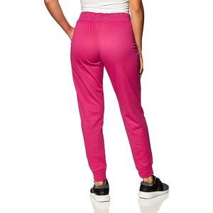 Pantalones deportivos personalizados para correr activos para mujer, pantalones de chándal deportivos de lana con estilo frontal plano, decoración pintada suministrada por ODM - Product Image 4