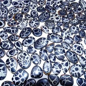 Top naturel septarien lâche pierres précieuses Cabochon pierres précieuses en vrac en gros Lot mélanger forme et pierres précieuses fines pour la fabrication de bijoux - Product Image 2