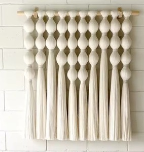 Décoration murale en macramé tissé style bohème, tapisseries murales, décorations murales pour la maison, décoration murale de luxe pour le salon - Product Image 2