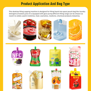 Bán tự động Pouch điền máy tự động <span class=keywords><strong>Spout</strong></span> Pouch điền máy đóng nắp <span class=keywords><strong>Spout</strong></span> Pouch máy đóng gói - Product Image 3