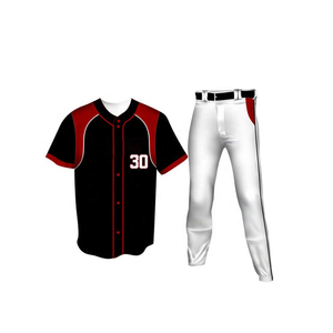 Uniformes de Béisbol con Diseño Nuevo, Impresión de Alta Calidad, Secado Rápido, Transpirables, Antibacterianos, Logotipo Personalizado, Precio al por Mayor - Product Image 2