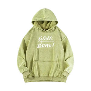 เสื้อมีฮู้ดสำหรับผู้ชายขนาดใหญ่พิเศษ350แบบสวมหัวผ้าฝ้ายซักกรดพร้อมดีไซน์โลโก้ที่พิมพ์หน้าจอ - Product Image 5