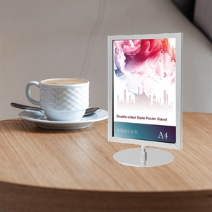 Cartel de plástico de mesa ligero de Venta caliente para aviso al cliente - Product Image 6