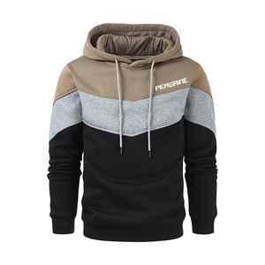 Sudaderas con capucha de calle de color personalizado para hombre Sudadera con capucha de manga larga informal para Otoño e Invierno Sudadera con capucha para hombre - Product Image 4