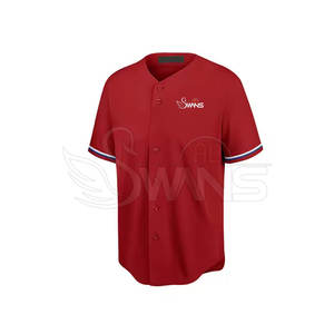 ชุดเบสบอลสำหรับผู้ชาย-ชุดทีมมืออาชีพชุดเครื่องแบบระบายอากาศขนาดใหญ่พิเศษออกแบบได้ตามต้องการ - Product Image 3