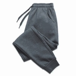Pantalones Deportivos Casuales de Lana Recta para Hombre, Invierno, Ecológicos, Transpirables, con Cierre de Cordón, Pantalones Largos - Product Image 1