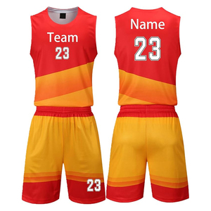 Tenue de basketball et maillot de basketball homme/femme, entièrement imprimés par sublimation, chemises et shorts d'extérieur avec logo personnalisé - Product Image 1
