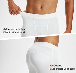 Sous-vêtements thermiques pour homme, pantalon long avec doublure douce et chaude, poids lourd, léger, couche de base pour temps froid - Product Image 6