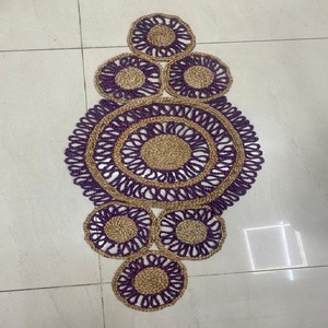 Tapis de sol en jute de haute qualité, fabrication directe en usine, service OEM, 100% matériau naturel, exportation du Bangladesh - Product Image 3