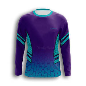 Camiseta de baloncesto con cuello redondo, personalizada con logo sublimado, bajo MOQ, 100% poliéster, para unisex. - Product Image 1