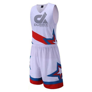 Uniforme de Baloncesto Clásico de Talla Grande, Secado Rápido, Transpirable, Corte Atlético, Estampado Sublimado, Personalizable para un Juego Óptimo - Product Image 1